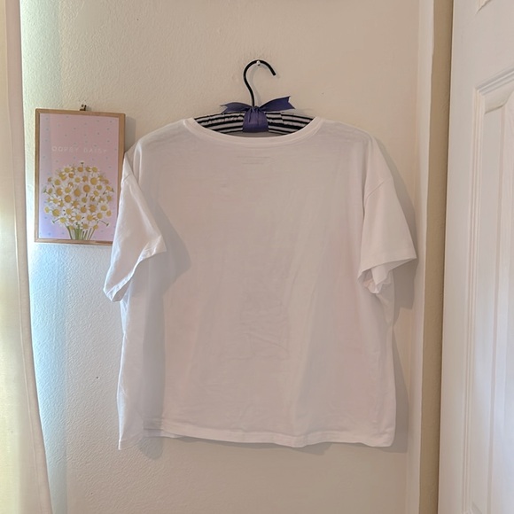 French Connection cropped t-shirt - Picture 3 of 5